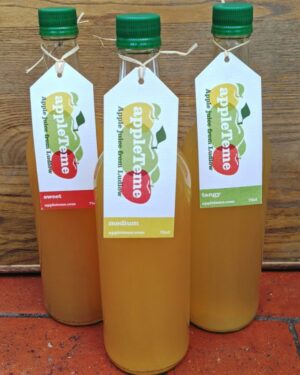 family box of apple juice